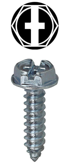 Dottie® 10HX Sheet Metal Screw Kit, Steel, Hex Washer Head, Hex/Phillips®/Slotted Drive, 210 Pieces