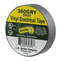 Color Coding Economy Industrial Electrical Tape - Gray