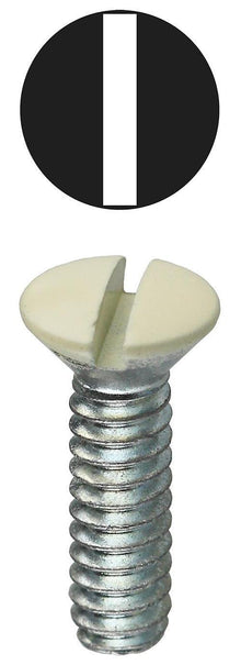 Dottie® APS2 Assorted Wallplate Screw Kit, Steel, Oval Head, Slotted Drive, 450 Pieces