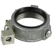 Dottie® GB150 Ground Bushing, 1-1/2 in Trade, 2 AWG Wire Min, 14 AWG Wire Max, Aluminum/Copper