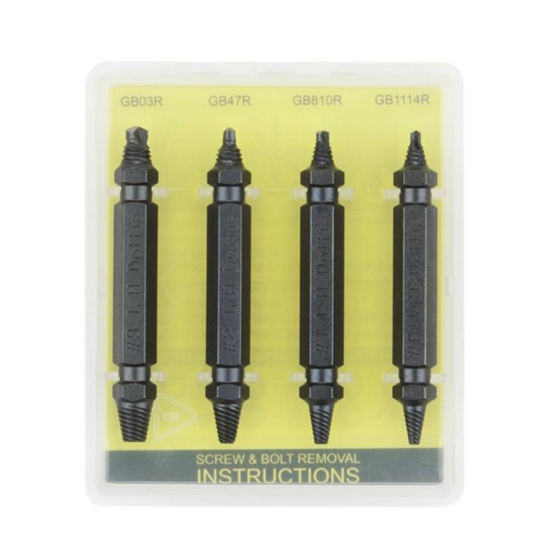 Prograbit 6352 Screw Removal Kit - 3 Pieces - Steel