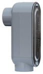 Dottie® LB75CG Type LB Conduit Body With Cover and Neoprene Gasket, 3/4 in Hub, Aluminum