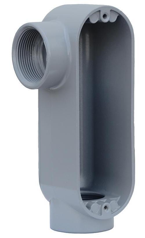 Dottie® LR50 Type LR Conduit Body, 1/2 in Hub, Die Cast Copper Free Aluminum