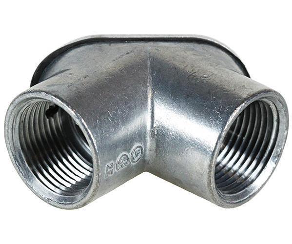 Dottie® PE2 Threaded Pulling Elbow, 3/4 in Trade, 90 deg, Zinc Alloy
