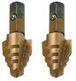Replaceable Tip Step Drill Kit - 1/4" Dia Min Hole - M2 HSS