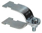 Dottie® SC150E EMT Strut Clamp With Keps Nut and Hex Headed Bolt, 1-1/2 in, 800 lb Load, Steel