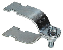 Dottie® SC125E EMT Strut Clamp With Keps Nut and Slotted Hex Head Bolt, 1-1/4 in Conduit, Steel