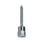 Dottie® SSW38BXL Bottom Mount Rod Hanger, 3/8 in Dia, 2-1/2 in OAL, Steel