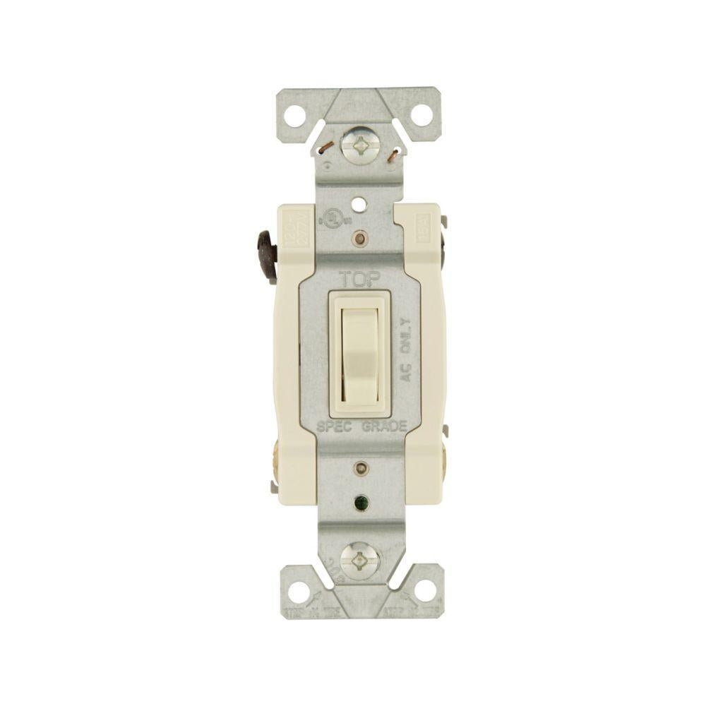 4-Way Grounding Toggle Switch - Polycarbonate - 120 V