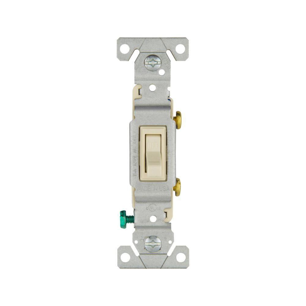 Standard/Specification Grade Toggle Switch - 120 V - 15 A