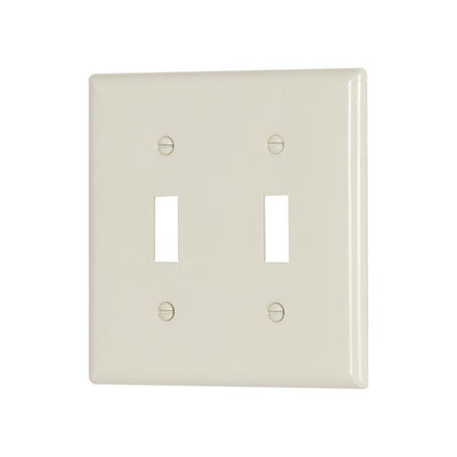 Standard Toggle Switch Wall Plate - 2 Gangs