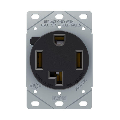 Flush Mount Arrow Hart Power Device Receptacle - 30 A