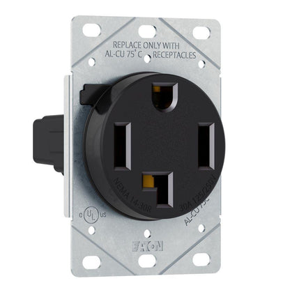 Flush Mount Arrow Hart Power Device Receptacle - 30 A