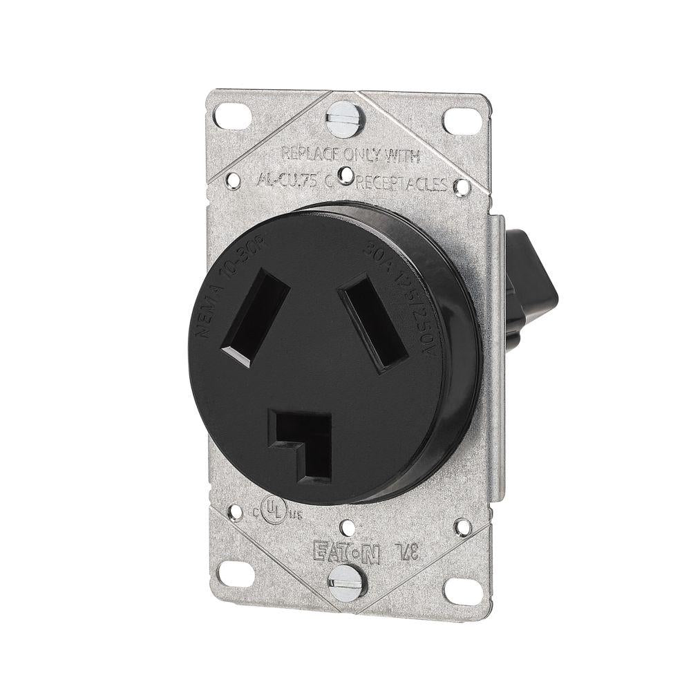 Flush Mount Power Device Receptacle - 125/250 V