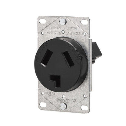 Flush Mount Power Device Receptacle - 125/250 V
