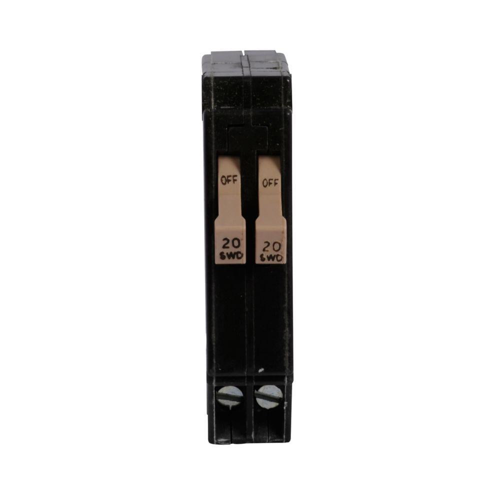 Type Cht Twin Circuit Breaker - Plug-On - 120/240 V AC