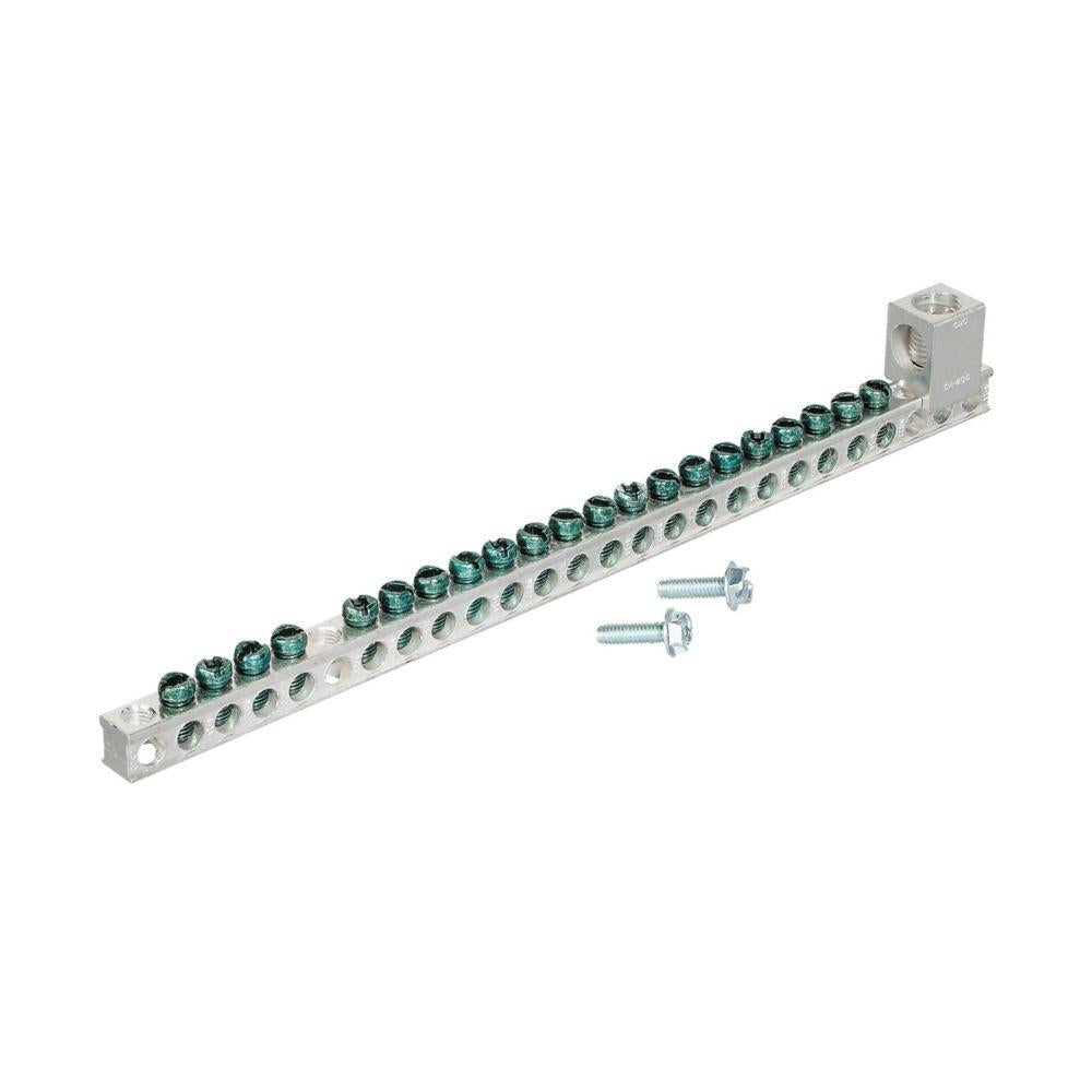 Ground Bar Kit - 9.19" L - Aluminum/Copper