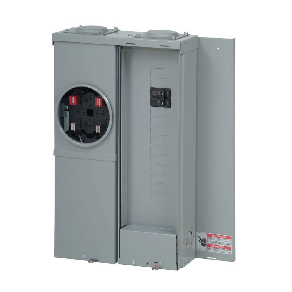 Mbe - Combination Service Entrance Meter Breaker - Surface