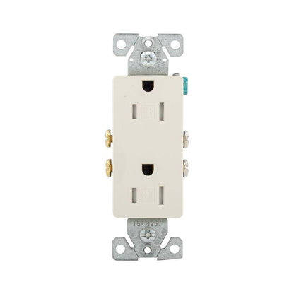 Blade Tamper Resistant Grounding Receptacle - Thermoplastic