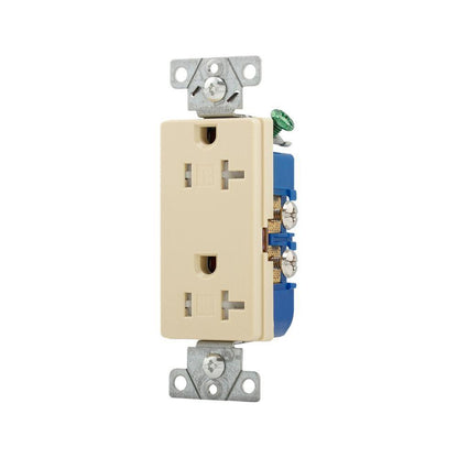 Duplex Tamper Resistant Receptacle - Thermoplastic