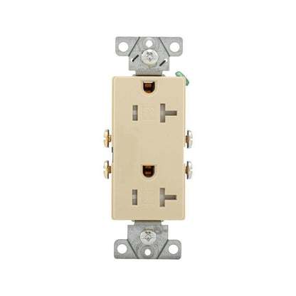 Duplex Tamper Resistant Receptacle - Thermoplastic