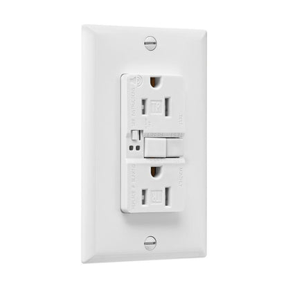 Trsgfa - GFCI Receptacle with Audible Alarm - White