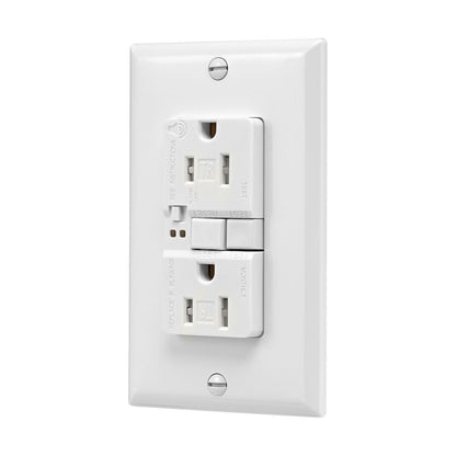 Trsgfa - GFCI Receptacle with Audible Alarm - White
