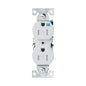 TWR270 - Duplex Straight Blade Receptacle - Thermoplastic
