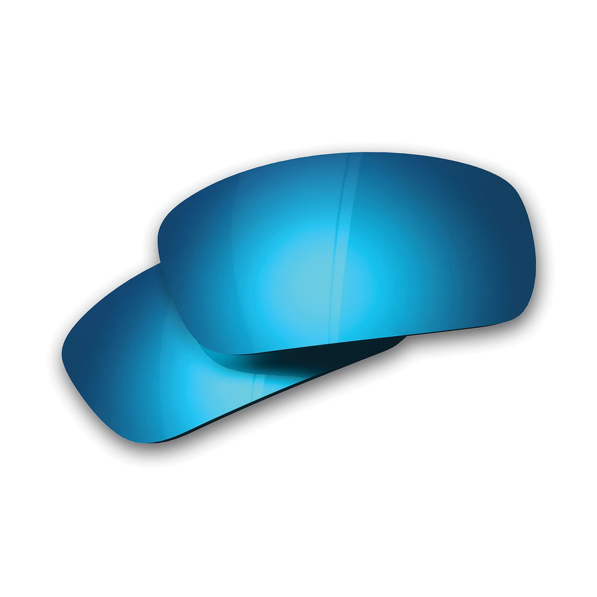 EDGE® 9448 Polarized Replacement Lens, Blue Mirror, For Use With Khor Safety Eyewear