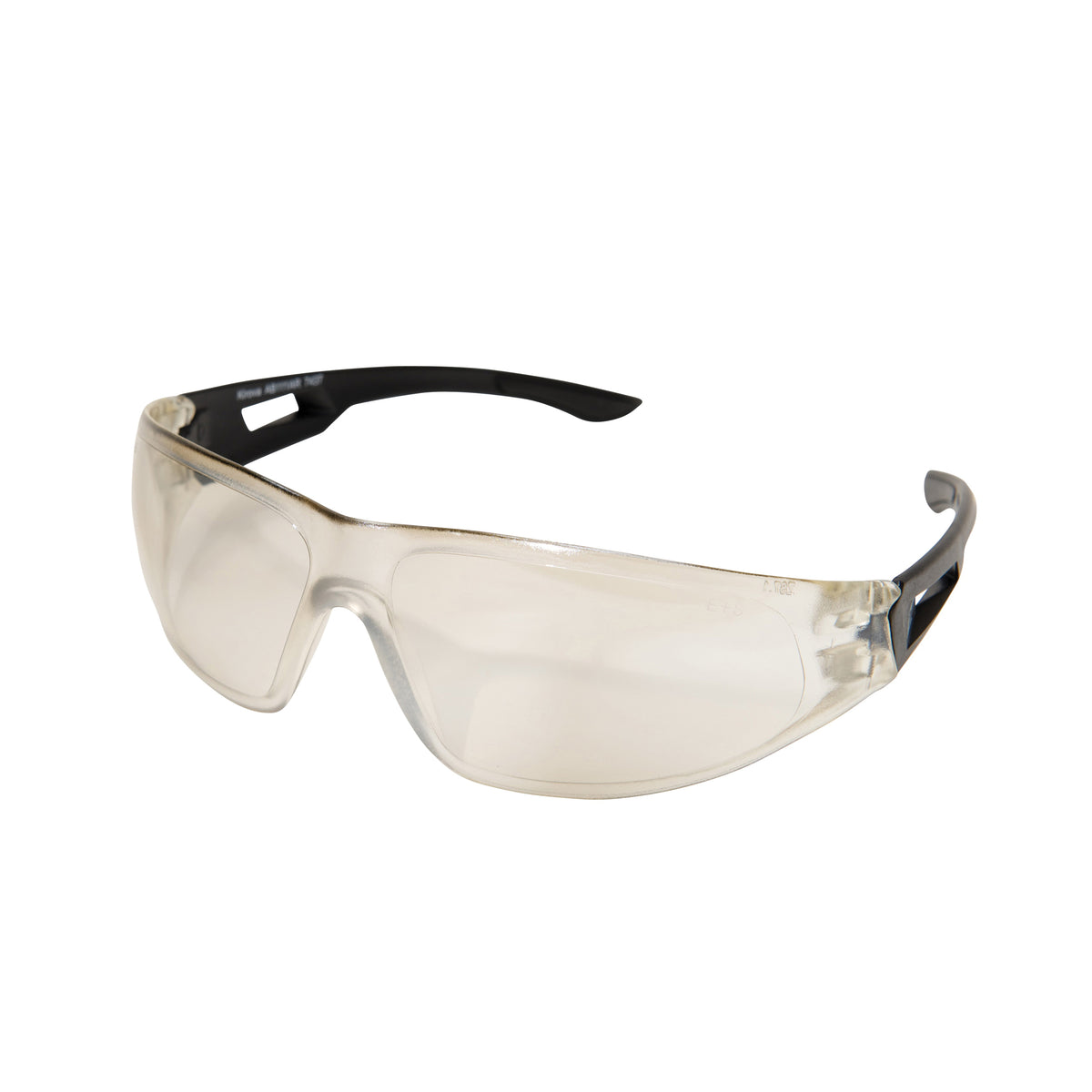 EDGE® AB111AR Kirova Non-Polarized Safety Glasses, Anti-Fog/Anti-Reflective/Anti-Scratch, Yellow Lens, Wrap Around Frame, Black, Polymer Frame, Polycarbonate Lens, ANSI/ISEA Z87.1+2015, MCEPS GL-PD 10-12