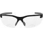 EDGE® DZ111-2.5-G2 Zorge G2 2.5 Progressive Magnification Safety Glasses, Anti-Scratch, Clear Lens, Frameless Frame, Black, Nylon Frame, Polycarbonate Lens, CSA Z94.3-15, ANSI/ISEA Z87.1+2015, MCEPS GL-PD 10-12