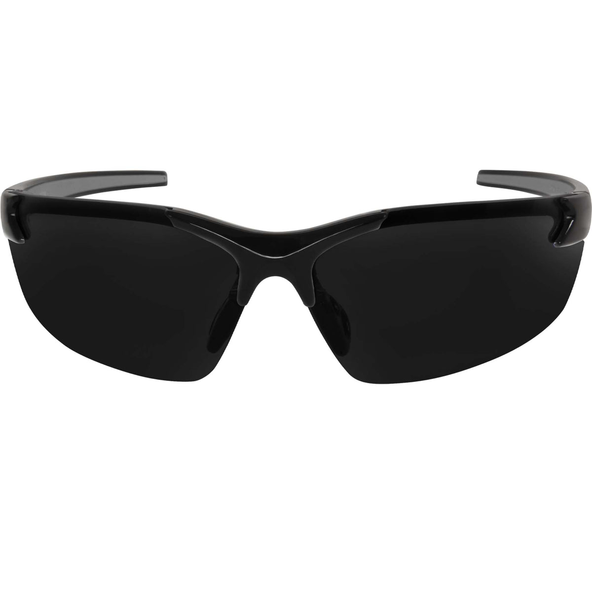 EDGE® DZ116VS-G2 Zorge G2 Vapor Shield Safety Glasses, Anti-Fog/Anti-Scratch/Anti-Static, Smoke Lens, Frameless Frame, Black, Nylon Frame, Polycarbonate Lens, CSA Z94.3-15, ANSI/ISEA Z87.1+2015, MCEPS GL-PD 10-12