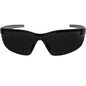 EDGE® DZ116VS-G2 Zorge G2 Vapor Shield Safety Glasses, Anti-Fog/Anti-Scratch/Anti-Static, Smoke Lens, Frameless Frame, Black, Nylon Frame, Polycarbonate Lens, CSA Z94.3-15, ANSI/ISEA Z87.1+2015, MCEPS GL-PD 10-12