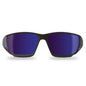 Kazbek - Safety Glass - Scratch-Resistant - Blue Mirror Lens