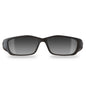 EDGE® GSK-XL117 Kazbek XL Safety Glass, Silver Mirror Lens, Black, Nylon/TPR/PC Frame, Polycarbonate Lens, ANSI Z87.1 -2020