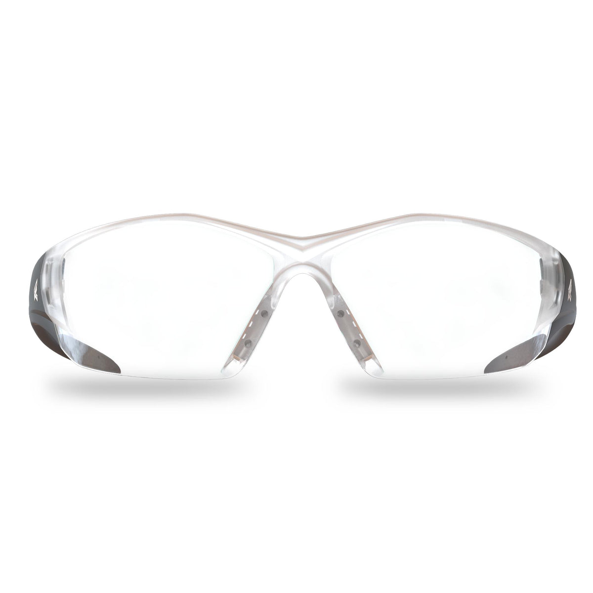 EDGE® SD111-G2 Delano G2 Safety Glass, Clear Lens, Black, TPR/PC Frame, Polycarbonate Lens, ANSI Z87.1 -2020
