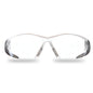 EDGE® SD111-G2 Delano G2 Safety Glass, Clear Lens, Black, TPR/PC Frame, Polycarbonate Lens, ANSI Z87.1 -2020