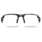 EDGE® SL111VS Salita Vapor Shield Safety Glass, Scratch-Resistant, Clear Lens, Black, TPR/PC Frame, Polycarbonate Lens, ANSI Z87.1 -2020