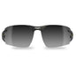 EDGE® SL117 Salita Safety Glass, Scratch-Resistant, Silver Mirror Lens, Black, TPR/PC Frame, Polycarbonate Lens, ANSI Z87.1 -2020