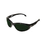 EDGE® SW11-IR5 Dakura IR5 Medium Welding Unisex Safety Glasses, Anti-Scratch, Green Lens, Full-Frame Frame, Black, Nylon/Polycarbonate Frame, Polycarbonate Lens, ANSI/ISEA Z87.1+2015, MCEPS GL-PD 10-12