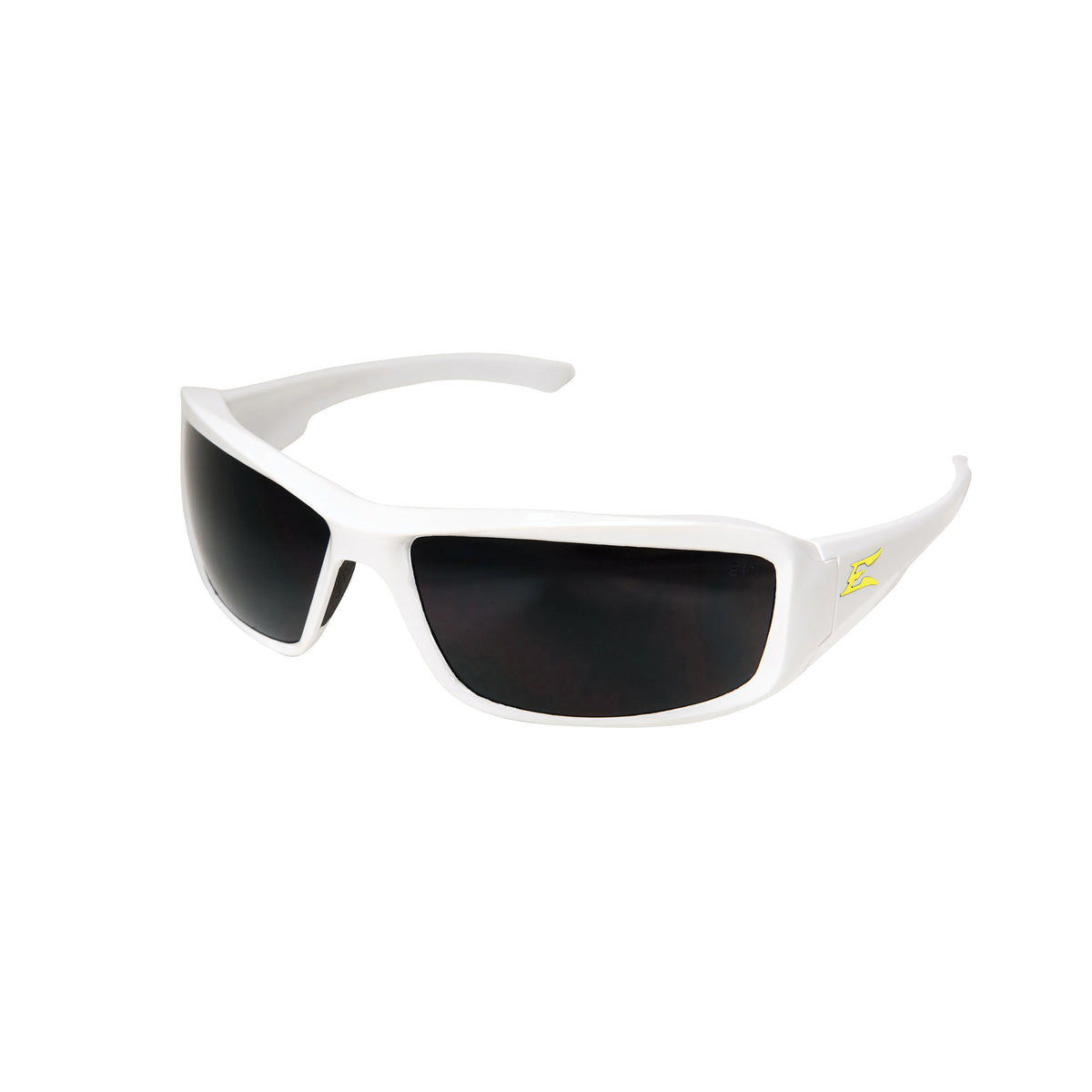 Brazeau Torque - Safety Glasses with Yellow E Logo - White