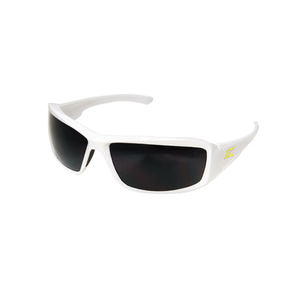 Brazeau Torque - Safety Glasses with Yellow E Logo - White