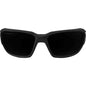 EDGE® TXD416 Dawson Safety Glasses, Anti-Scratch, Polarized Smoke Lens, Full-Frame Frame, Black, Nylon/Polycarbonate/Thermoplastic Rubber Frame, Polycarbonate Lens, CSA/ANSI/ISEA/MCEPS Compliant