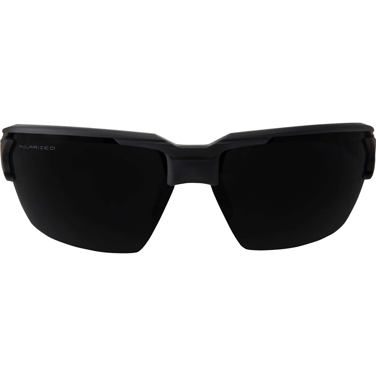 EDGE® TXP416VS Pumori Safety Glasses, Anti-Scratch, Polarized Vapor Shield Smoke Lens, Full-Frame Frame, Black, Nylon/Polycarbonate/Thermoplastic Rubber Frame, Polycarbonate Lens, CSA/ANSI/ISEA/MCEPS Compliant