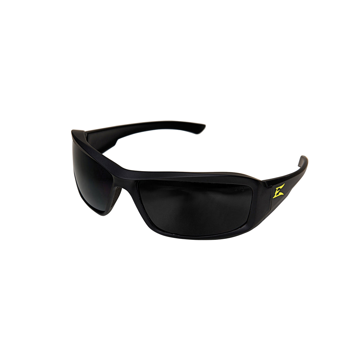 Brazeau Torque - Safety Glasses with Yellow E Logo - Black