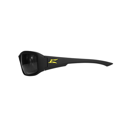 Brazeau Torque - Safety Glasses with Yellow E Logo - Black