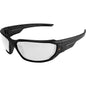 EDGE® XD411VS Dawson Safety Glasses, Anti-Scratch, Clear Vapor Shield Lens, Full-Frame Frame, Black, Nylon/Polycarbonate/Thermoplastic Rubber Frame, Polycarbonate Lens, CSA/ANSI/ISEA/MCEPS Compliant