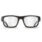 EDGE® ZDF111VS Defiance Vapor Shield Safety Glass, Anti-Fog, Clear Lens, Black, TPR/PC Frame, Polycarbonate Lens, ANSI Z87.1 -2020