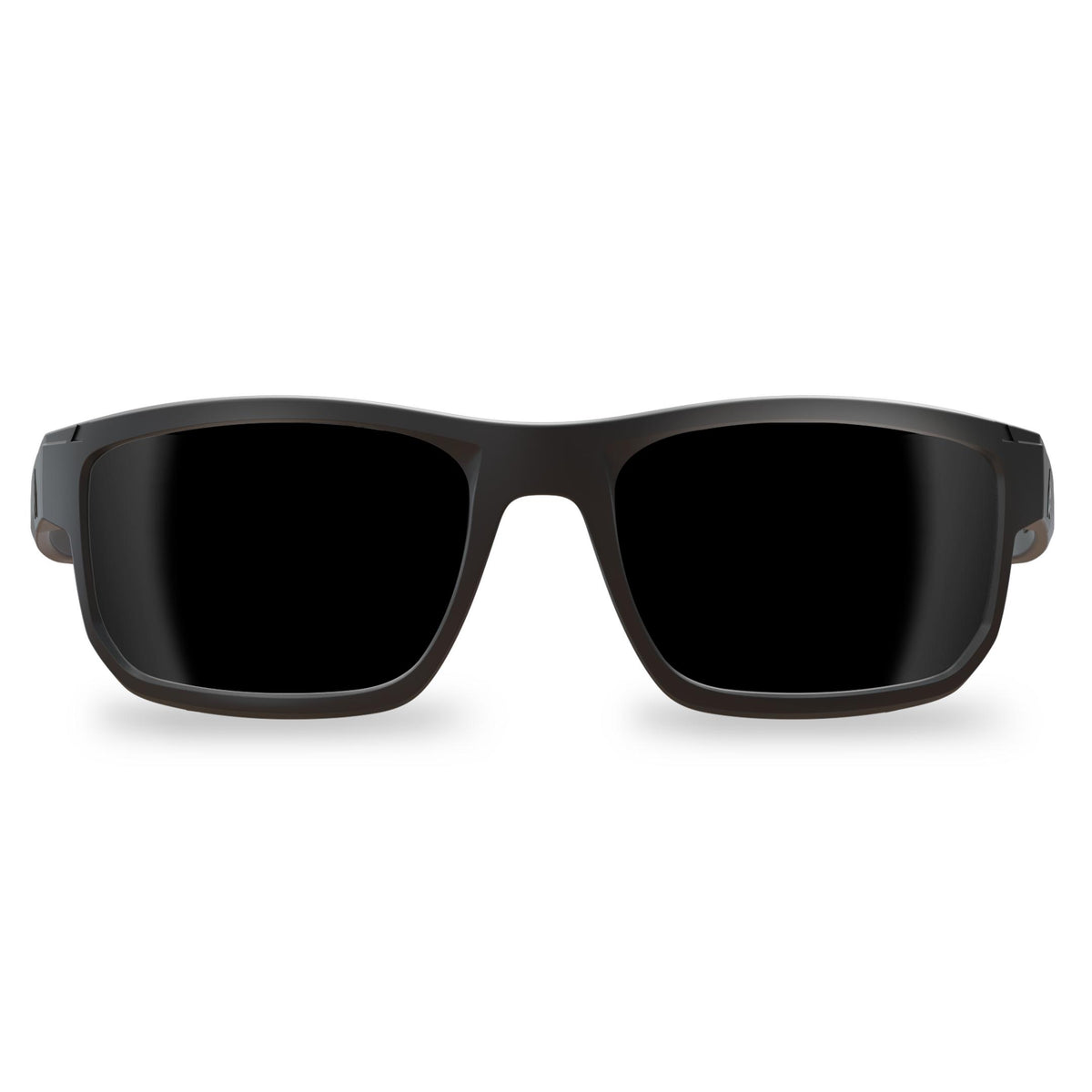 EDGE® ZDF116VS Defiance Vapor Shield Safety Glass, Anti-Fog, Smoke Lens, Black, TPR/PC Frame, Polycarbonate Lens, ANSI Z87.1 -2020