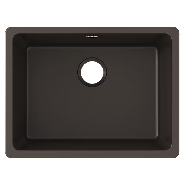Quartz Classic® 24-5/8" x 18-1/2" x 9-1/2" Single Bowl Undermount Sink Mocha